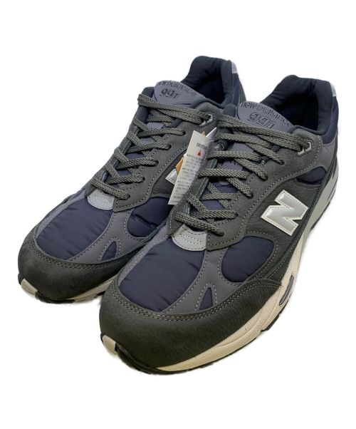 NEW BALANCE（ニューバランス）NEW BALANCE (ニューバランス) スニーカー グレー×ネイビー サイズ:29 未使用品の古着・服飾アイテム