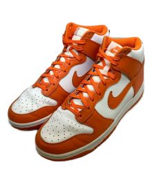 NIKE（ナイキ）の古着「DUNK HI」｜ホワイト×オレンジ