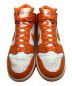 NIKE (ナイキ) DUNK HI ホワイト×オレンジ サイズ:27：8000円