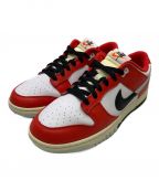 NIKEナイキ）の古着「DUNK LOW」｜ホワイト×レッド