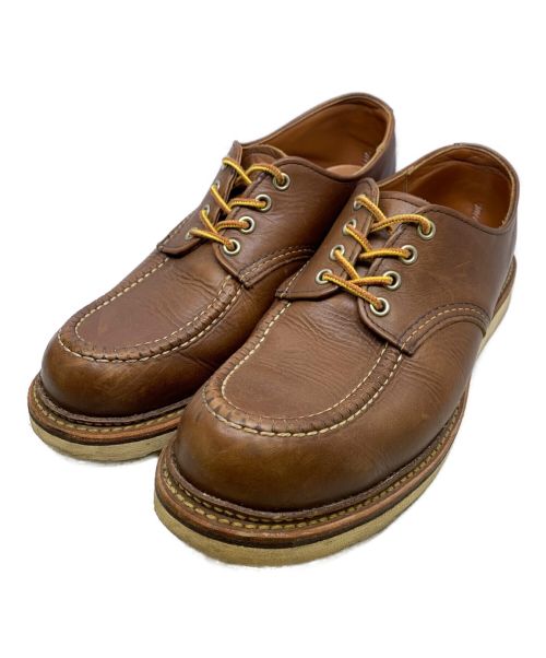 RED WING（レッドウィング）RED WING (レッドウィング) ワークオックスフォード マホガニー ブラウン サイズ:27の古着・服飾アイテム