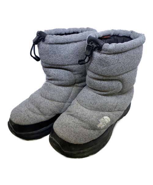 THE NORTH FACE（ザ ノース フェイス）THE NORTH FACE (ザ ノース フェイス) Nuptse Bootie Wool グレー サイズ:27の古着・服飾アイテム