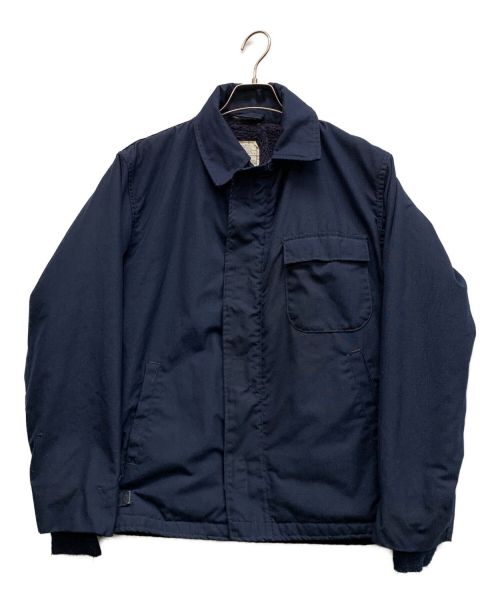 U'S NAVY（ユーエスネイビー）U'S NAVY (ユーエスネイビー) アラミドデッキジャケット ネイビー サイズ:38-40の古着・服飾アイテム