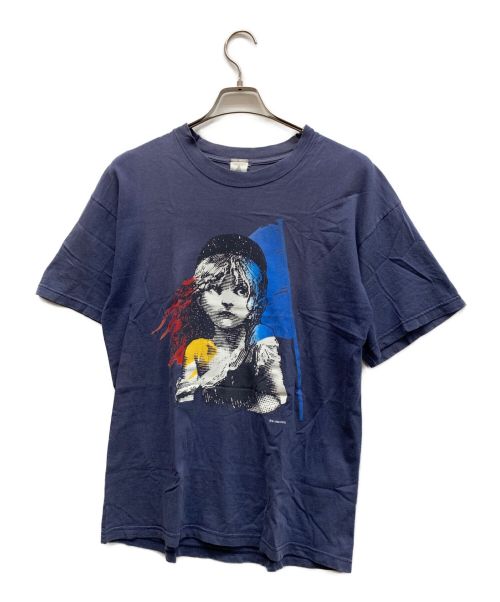 VINTAGE（ヴィンテージ）VINTAGE (ヴィンテージ/ビンテージ) ヴィンテージTシャツ ネイビー サイズ:Mの古着・服飾アイテム