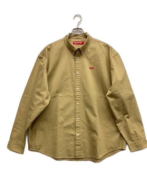 SUPREME（シュプリーム）SUPREME (シュプリーム) ボタンダウンシャツ ベージュ サイズ:XLの古着・服飾アイテム