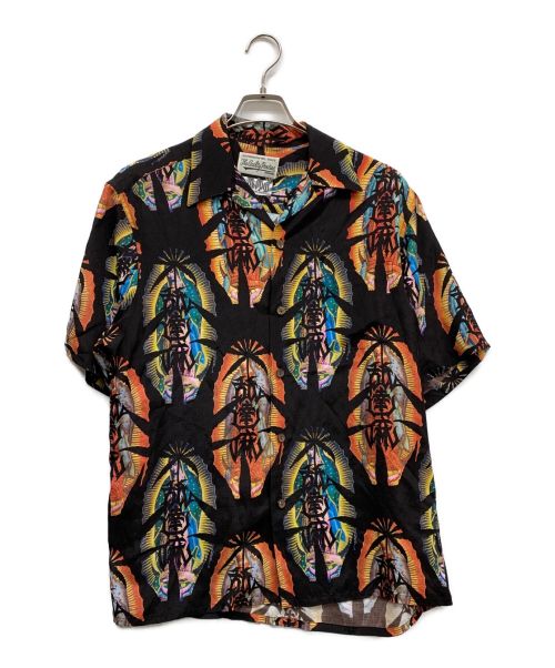 WACKO MARIA（ワコマリア）WACKO MARIA (ワコマリア) HAWAIIAN SHIRT(type1) ブラック サイズ:Mの古着・服飾アイテム