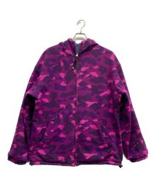 A BATHING APE（アベイシングエイプ）の古着「リバーシブルジャケット」｜パープル