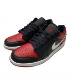 NIKEナイキ）の古着「AIR JORDAN1　LOW」｜レッド×ブラック