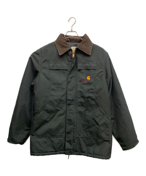 CarHartt（カーハート）CarHartt (カーハート) 裏キルティングジャケット ブラック サイズ:Mの古着・服飾アイテム