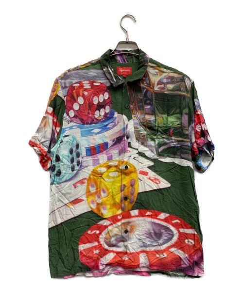 SUPREME（シュプリーム）SUPREME (シュプリーム) レーヨン半袖シャツ マルチカラー サイズ:Lの古着・服飾アイテム