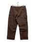 CarHartt (カーハート) ダブルニーダックパンツ ブラウン サイズ:SIZE 91cm (W36)：13000円