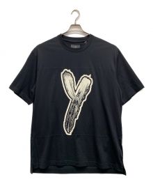 Y-3（ワイスリー）の古着「LOGO GFX TEE」｜ブラック