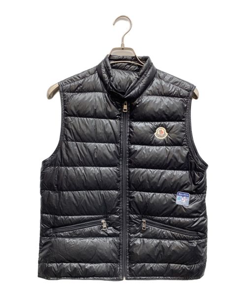 MONCLER（モンクレール）MONCLER (モンクレール) ダウンベスト ブラック サイズ:Sの古着・服飾アイテム