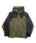 THE NORTH FACEザ ノース フェイス）の古着「マウンテンライトジャケット」｜ブラック×カーキ