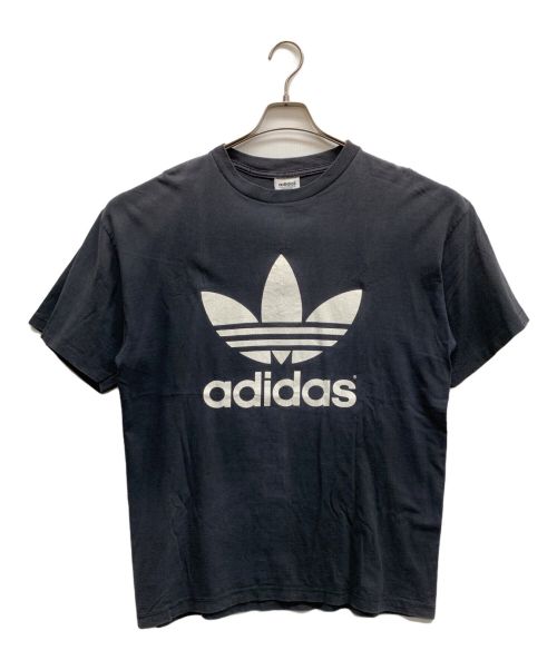 adidas（アディダス）adidas (アディダス) ヴィンテージTシャツ ブラック サイズ:Lの古着・服飾アイテム