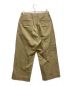 UNIVERSAL PRODUCTS. (ユニバーサルプロダクツ) NO TUCK WIDE CHINO TROUSERS ベージュ サイズ:SIZE 1：5000円