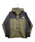 THE NORTH FACE（ザ ノース フェイス）の古着「マウンテンライトジャケット」｜カーキ×ブラック