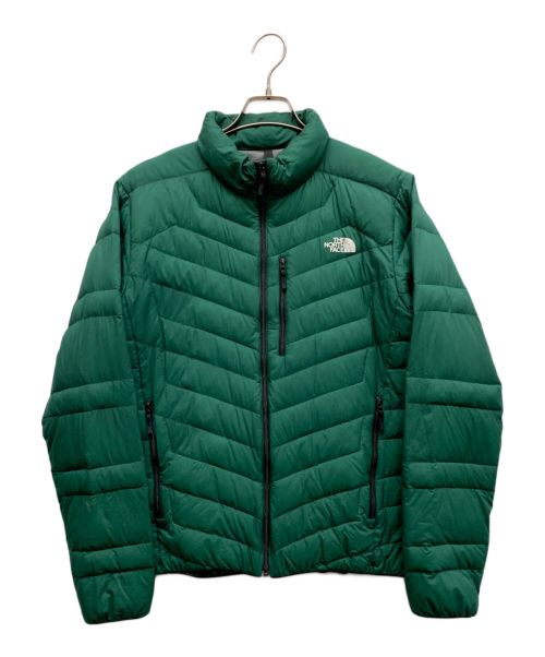 THE NORTH FACE（ザ ノース フェイス）THE NORTH FACE (ザ ノース フェイス) ダウンジャケット グリーン サイズ:Lの古着・服飾アイテム