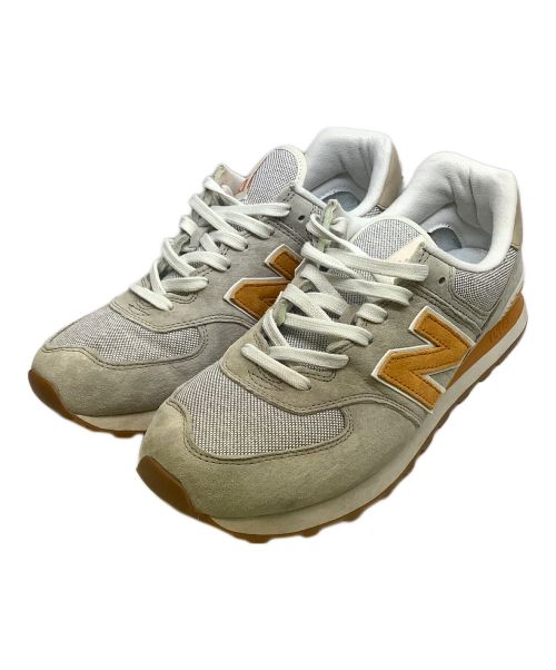 NEW BALANCE（ニューバランス）NEW BALANCE (ニューバランス) ML574MDG グレー×オレンジ サイズ:28cmの古着・服飾アイテム