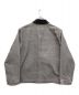 stussy (ステューシー) WASHED CHORE JACKET グレー×ブラック サイズ:M：20000円