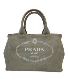 PRADA（プラダ）の古着「ハンドバッグ」｜グレー