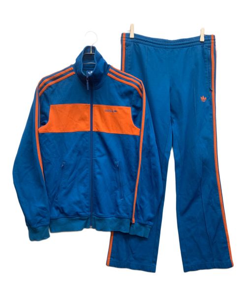 adidas Originals（アディダスオリジナル）adidas Originals (アディダスオリジナル) トラックウェア上下セット ブルー サイズ:Sの古着・服飾アイテム