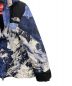 中古・古着 THE NORTH FACE (ザ ノース フェイス) SUPREME (シュプリーム) 17AW 雪山 マウンテンパーカー  ブラック×ブルー サイズ:M：60000円