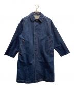 Graphpaperグラフペーパー）の古着「21oz DENIM COAT」｜インディゴ