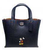 COACH×DISNEYコーチ×ディズニー）の古着「2WAYバッグ」｜ブラック