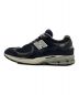 NEW BALANCE (ニューバランス) スニーカー ネイビー×グレー サイズ:27.5cm：15000円