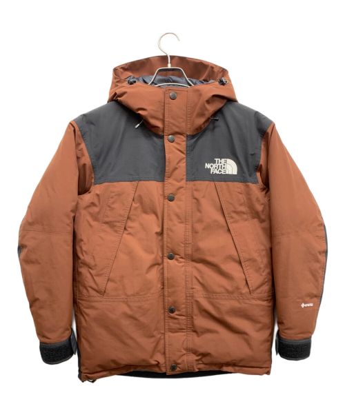 THE NORTH FACE（ザ ノース フェイス）THE NORTH FACE (ザ ノース フェイス) ヌプシダウンジャケット ブラック×ブラウン サイズ:Sの古着・服飾アイテム