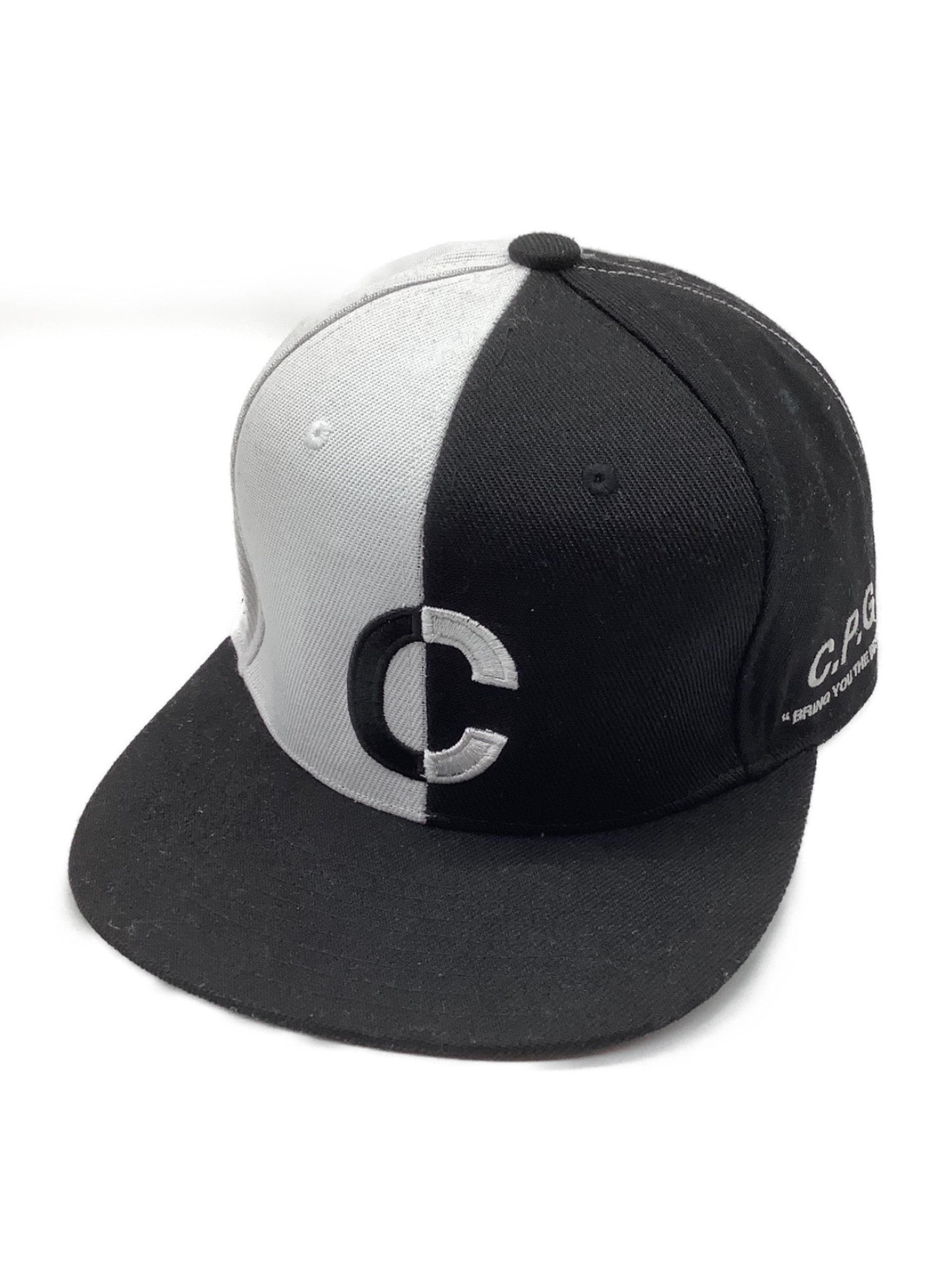 中古 古着通販 Ceramic Power Gear セラミックパワーギア キャップ Grayscale 2tone Logo Cap ブラック ホワイト ブランド 古着通販 トレファク公式 Trefac Fashion