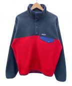 Patagoniaパタゴニア）の古着「シンチラスナップ」｜ブラック×レッド