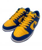 NIKEナイキ）の古着「Dunk Low Blue Jay and University Gold / ダンク ロウ レトロ　ブルージェイユニバーシティゴールド」｜ブルー×イエロー