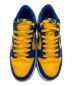 中古・古着 NIKE (ナイキ) Dunk Low Blue Jay and University Gold / ダンク ロウ レトロ　ブルージェイユニバーシティゴールド ブルー×イエロー サイズ:US9.5、EUR43：11000円