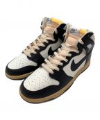 NIKEナイキ）の古着「スニーカー　WMNS DUNK HIGH SE」｜ブラック×ホワイト