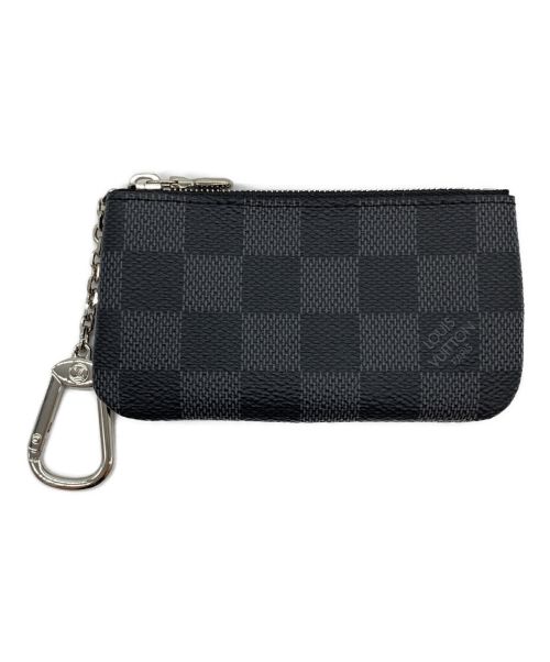 LOUIS VUITTON（ルイ ヴィトン）LOUIS VUITTON (ルイ ヴィトン) カードキーケース ポシェット・クレ グレーの古着・服飾アイテム