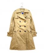 BURBERRY BLUE LABELバーバリーブルーレーベル）の古着「トレンチコート」｜ベージュ