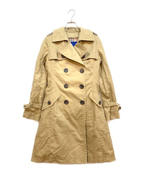 BURBERRY BLUE LABEL（バーバリーブルーレーベル）BURBERRY BLUE LABEL (バーバリーブルーレーベル) トレンチコート ベージュ サイズ:38の古着・服飾アイテム