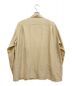 URU (ウル) OPEN COLLAR L/S SHIRTS（オープンカラーシャツ） ベージュ サイズ:2：7000円