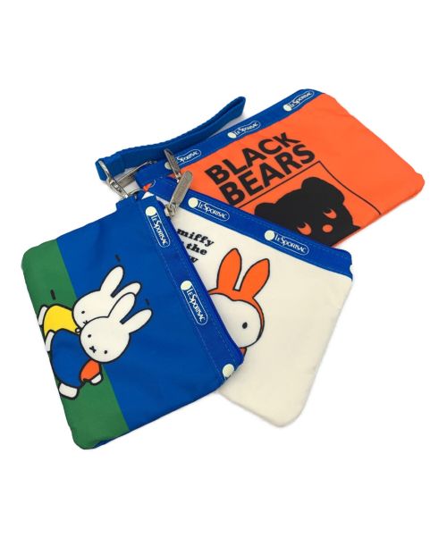 LeSportsac（レスポートサック）LeSportsac (レスポートサック) miffy (ミッフィ) 3連ポーチセットの古着・服飾アイテム