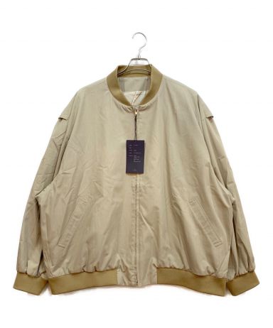 中古・古着通販】URU (ウル) ZIP UP BLOUSON ベージュ サイズ:1