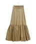 CLANE (クラネ) ボリュームティアードマキシスカート（VOLUME TIERED MAXI SKIRT） ブラウン サイズ:1 未使用品：8000円