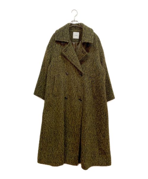 CLANE（クラネ）CLANE (クラネ) ミックスシャギーレディーコート（MIX SHAGGY LADY COAT） ブラウン サイズ:1の古着・服飾アイテム