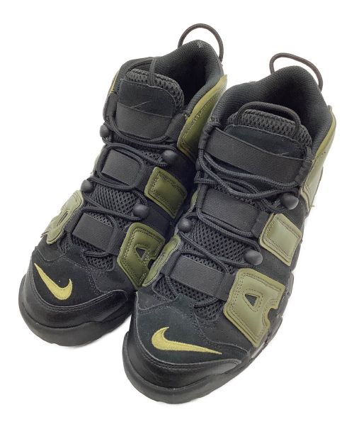 NIKE（ナイキ）NIKE (ナイキ) AIR MORE UPTEMPO 96(エアモアアップテンポ96) ブラック×グリーン サイズ:28.5cmの古着・服飾アイテム