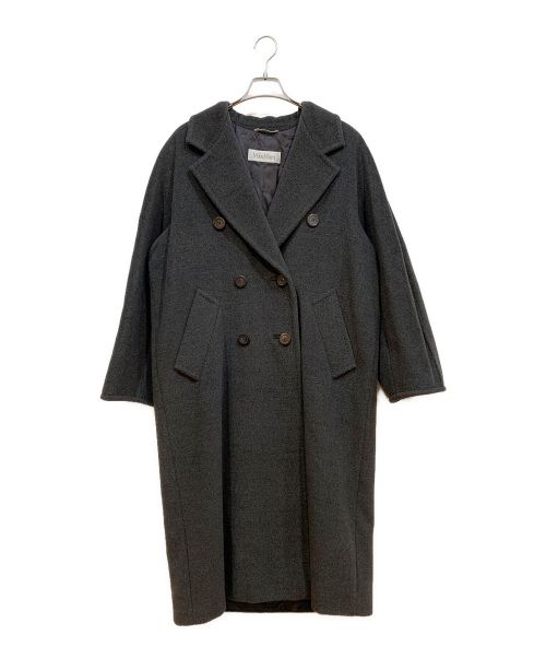 MaxMara（マックスマーラ）MaxMara (マックスマーラ) カシミヤコート グレー サイズ:38の古着・服飾アイテム