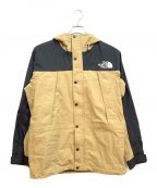 THE NORTH FACEザ ノース フェイス）の古着「マウンテンパーカー」｜ベージュ×ブラック