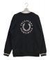 FRED PERRY (フレッドペリー) FRED PERRY 刺繍ロゴ スウェット ブラック サイズ:L：7800円