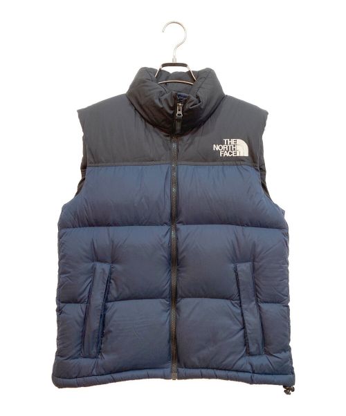 THE NORTH FACE（ザ ノース フェイス）THE NORTH FACE (ザ ノース フェイス) ヌプシダウンベスト ネイビー サイズ:Mの古着・服飾アイテム