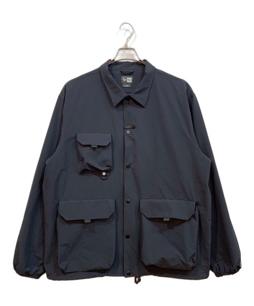 New Era（ニューエラ）New Era (ニューエラ) Coach Jacket / コーチジャケット ブラック サイズ:X LARGEの古着・服飾アイテム